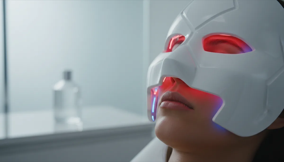 Luminothérapie visage avant après : 5 résultats visibles en 4 à 8 semaines