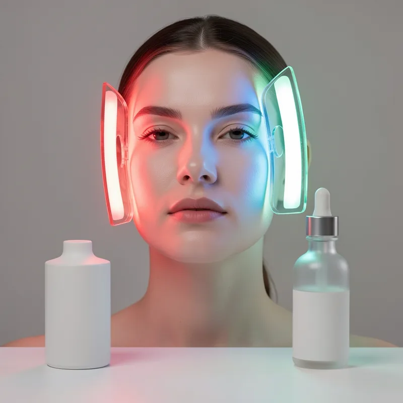 Luminothérapie visage : couleurs, protocoles et résultats